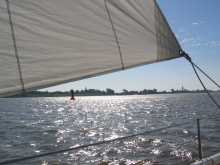 Segeln auf der Weser